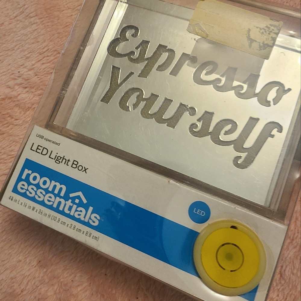 Room Essentials LED Light Box